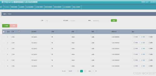 springboot計算機畢業設計基于sqlserver數據庫的園區入駐企業信息管理 程序 源碼 數據庫 調試部署 開發環境